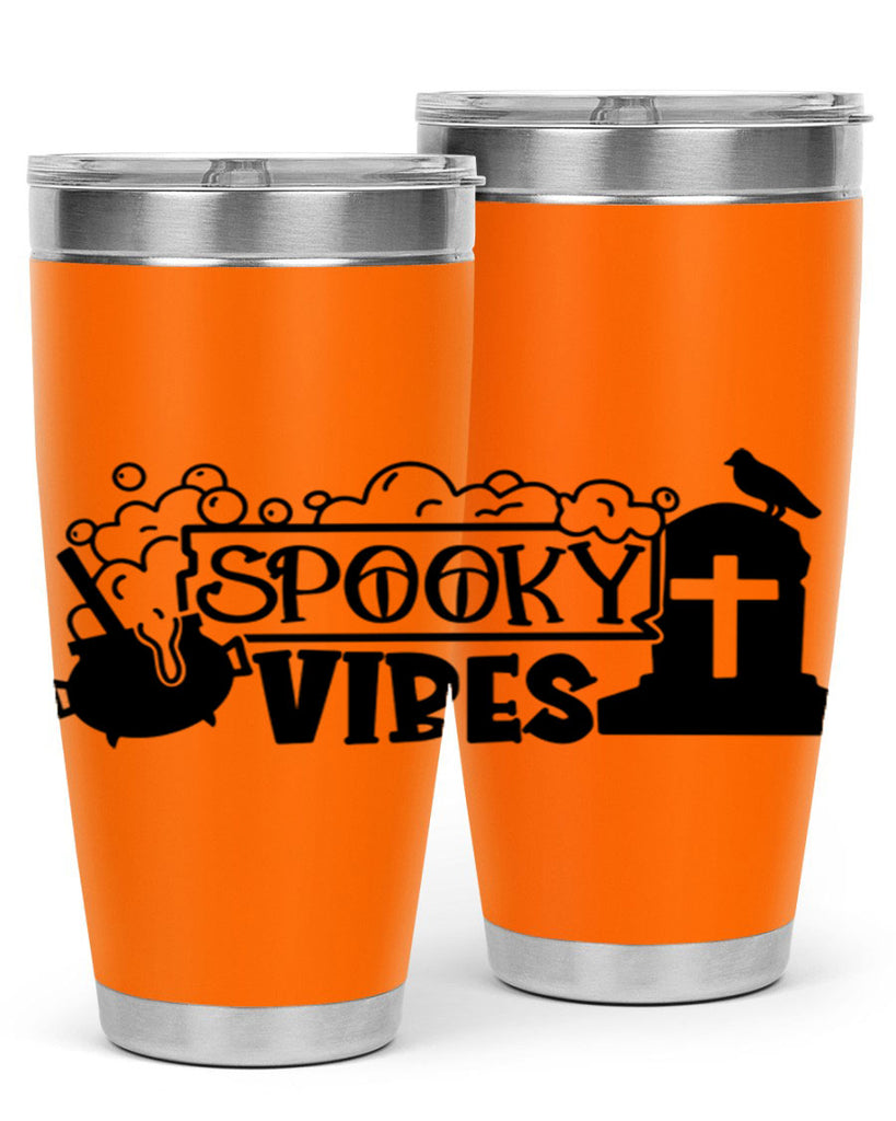 spooky vibes 20#- halloween- Tumbler