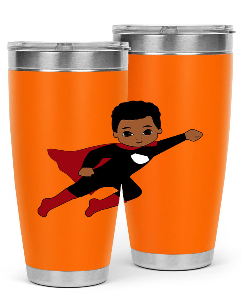 super kid 5#- black men - boys- tumbler