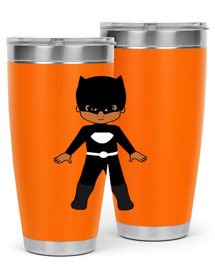 super kid 8#- black men - boys- tumbler