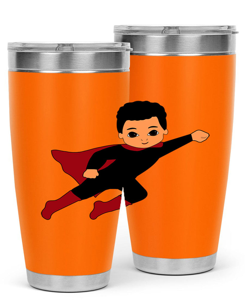 super kid 9#- black men - boys- tumbler