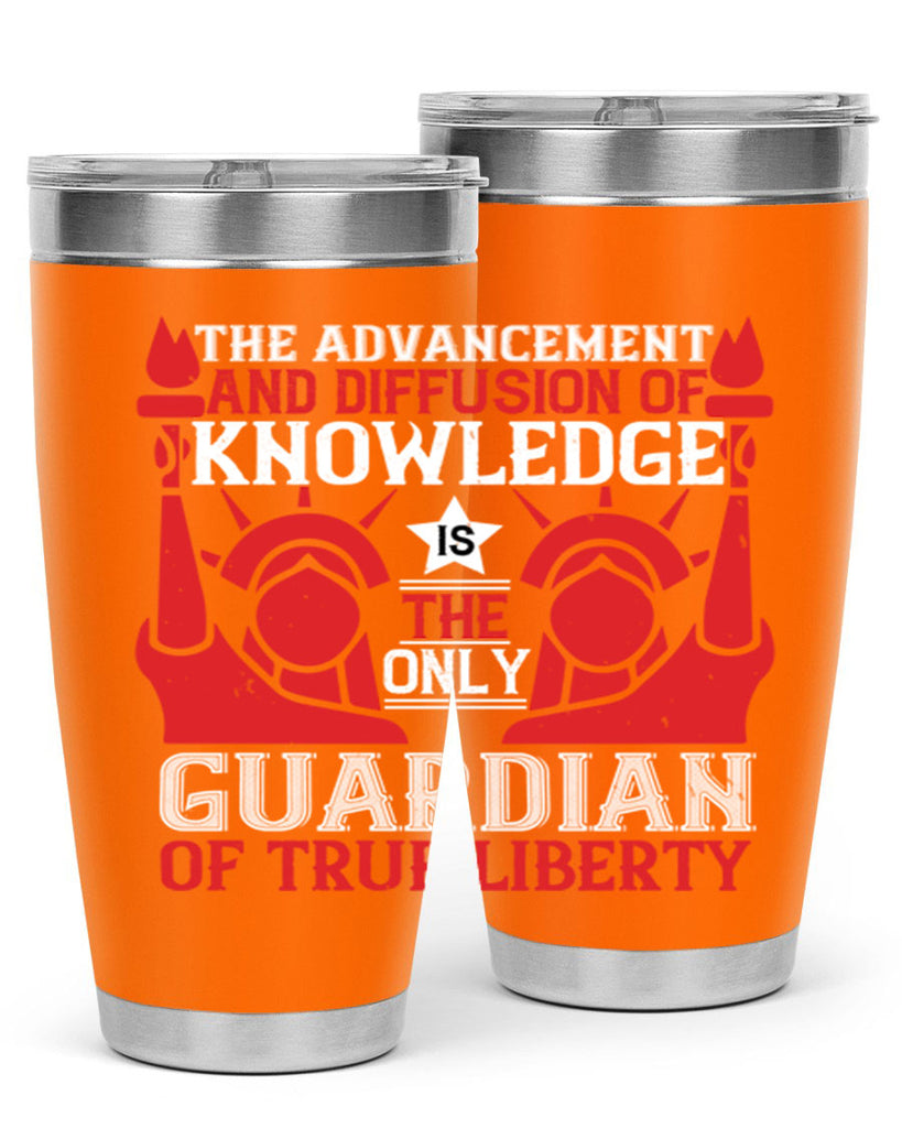 the advencement and diffusion of knowledge Style 190#- Fourt Of July- Tumbler