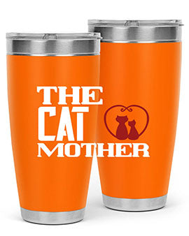the cat mother Style 117#- cat- Tumbler