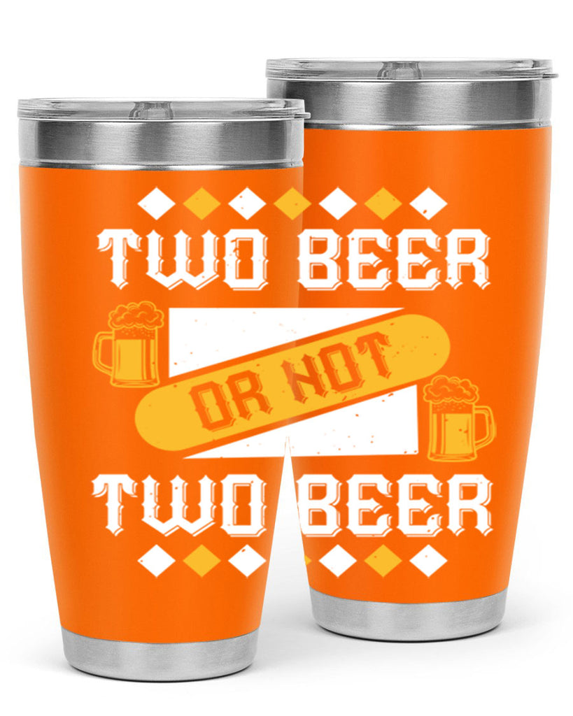 two beer or not two beer 3#- beer- Tumbler