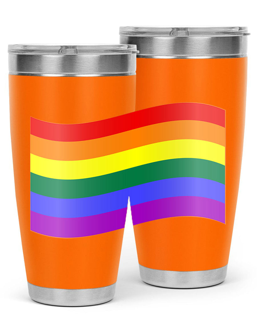 wavy rainbow flag 1#- lgbt- Tumbler