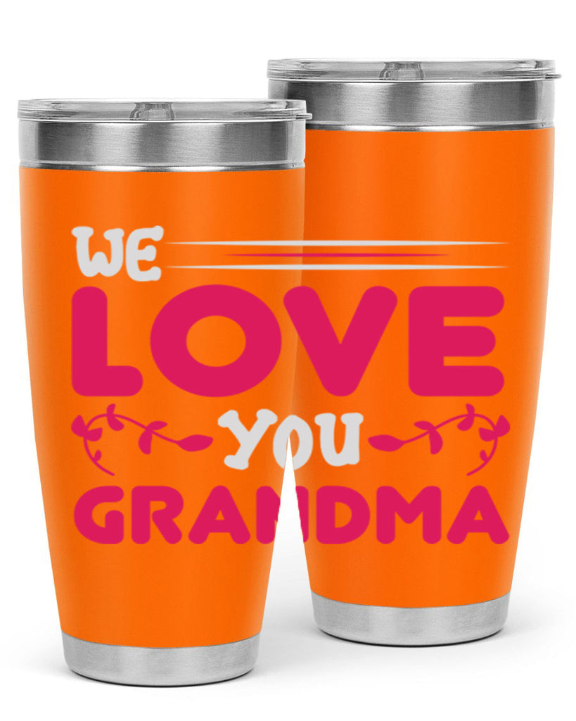 we love you grandma 27#- mom- Tumbler