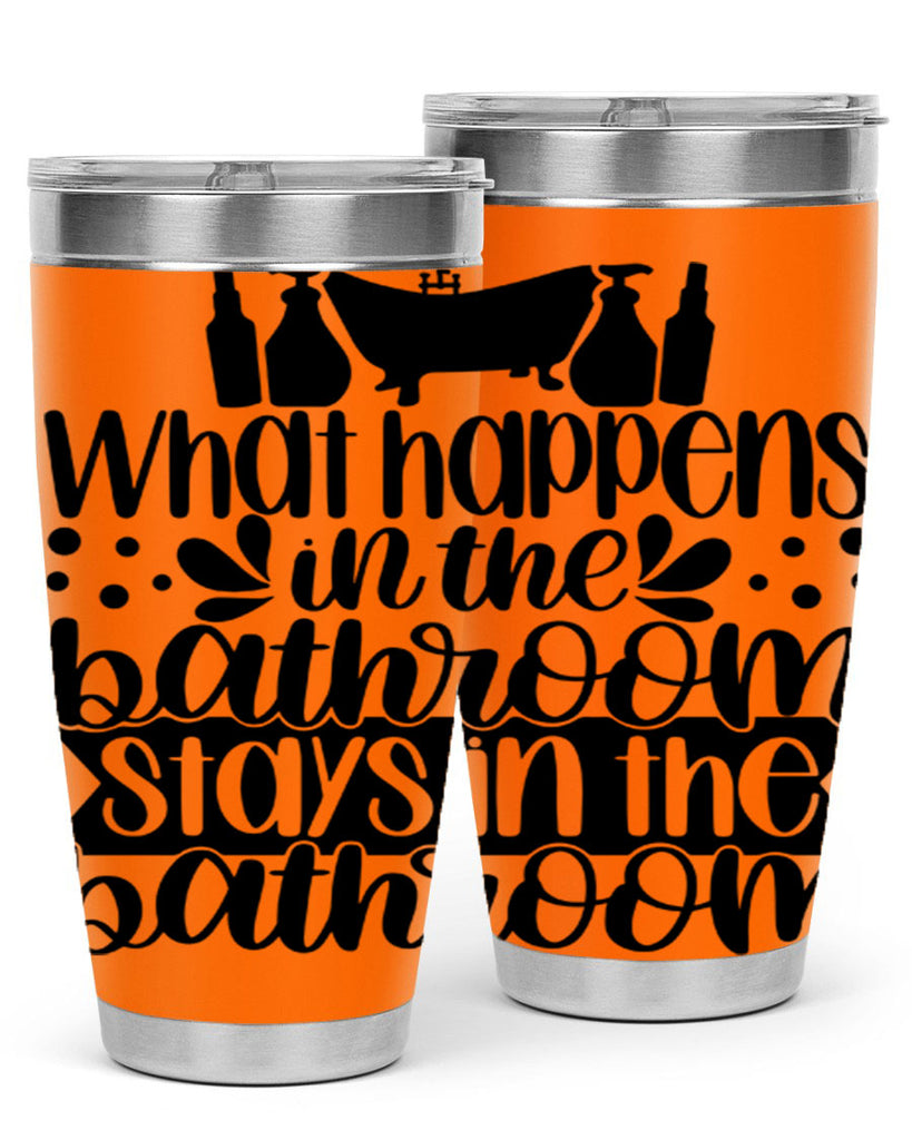 what happens in the bathroom 6#- bathroom- Tumbler