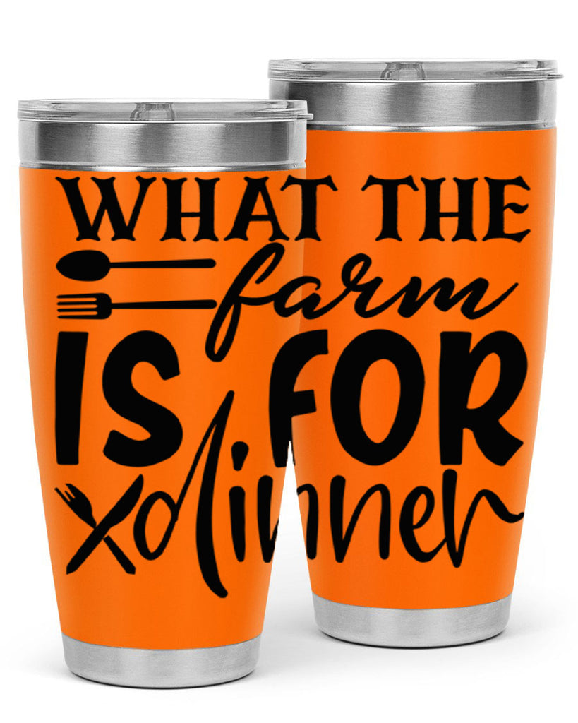 what the farm is for dinner 72#- kitchen- Tumbler