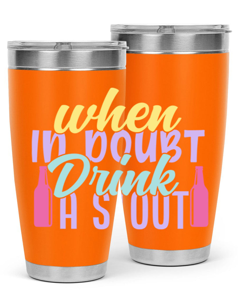 when in doubt drink a stout 137#- beer- Tumbler