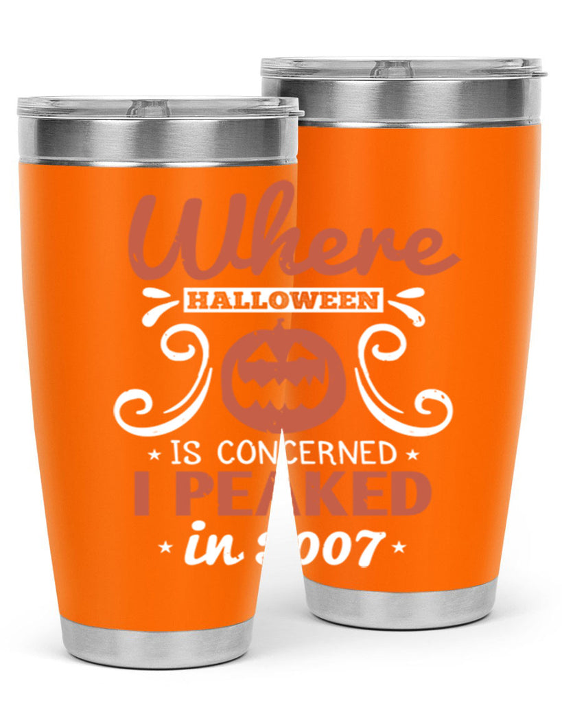 where halloween is 122#- halloween- Tumbler