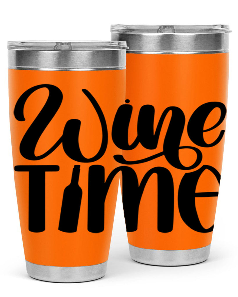 wine time 16#- wine- Tumbler
