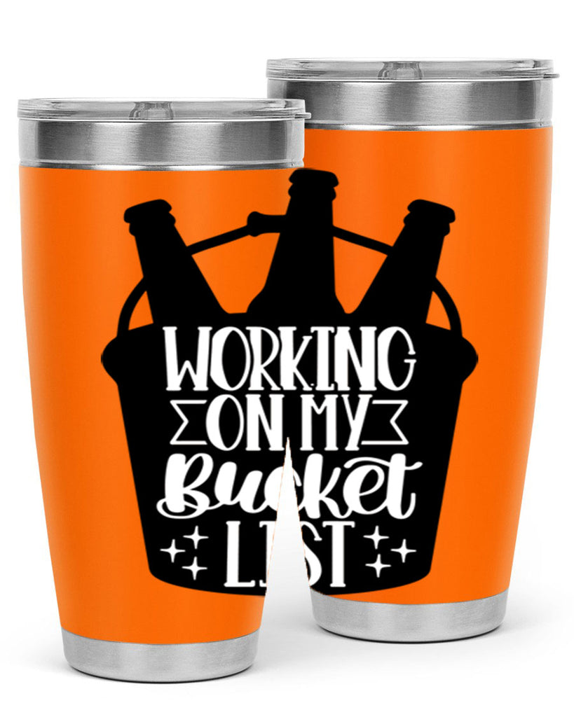 working on my bucket list 14#- beer- Tumbler