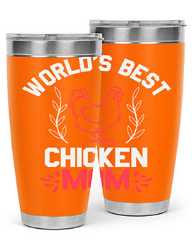 world’s best chicken mom Style 1#- chicken- Tumbler
