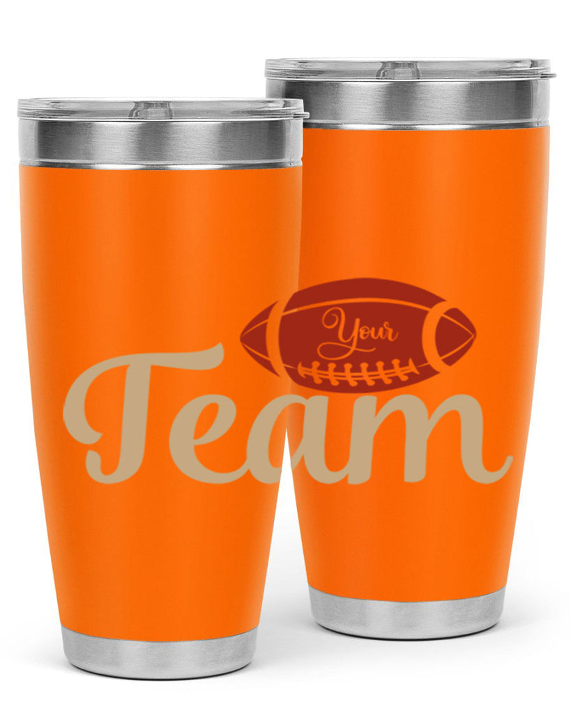 your team 2271#- softball- Tumbler