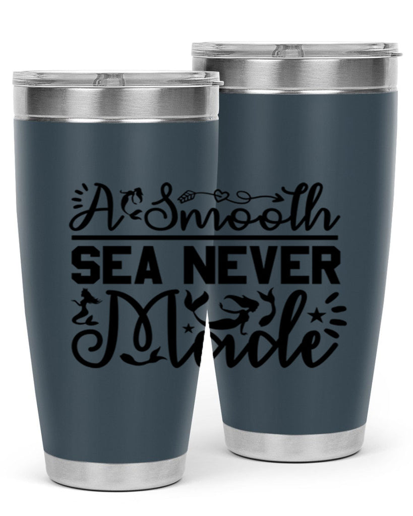 A Smooth Sea Never Made 11#- mermaid- Tumbler