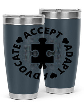 Accept Style 41#- autism- Tumbler