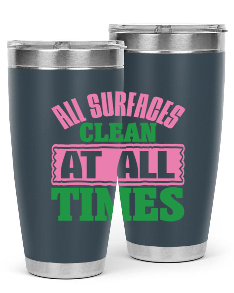 All surfaces clean at all times Style 1#- cleaner- tumbler