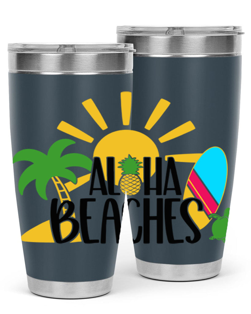 Aloha Beaches Style 55#- summer- Tumbler