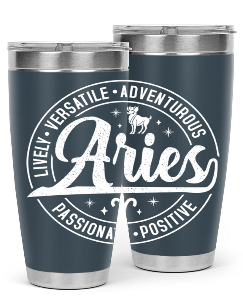 Aries 103#- zodiac- Tumbler