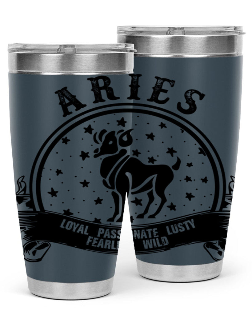 Aries 1#- zodiac- Tumbler