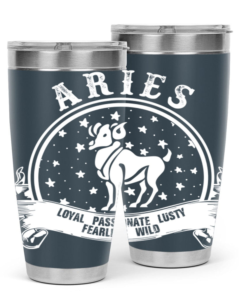 Aries 2#- zodiac- Tumbler