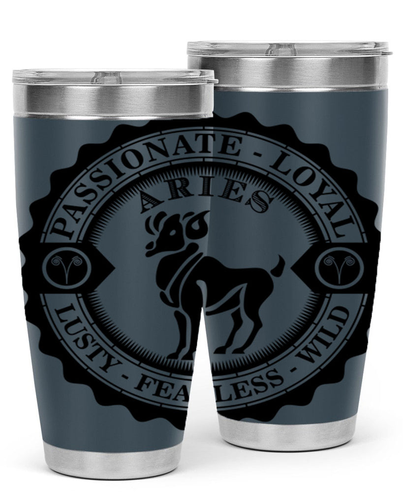 Aries 3#- zodiac- Tumbler