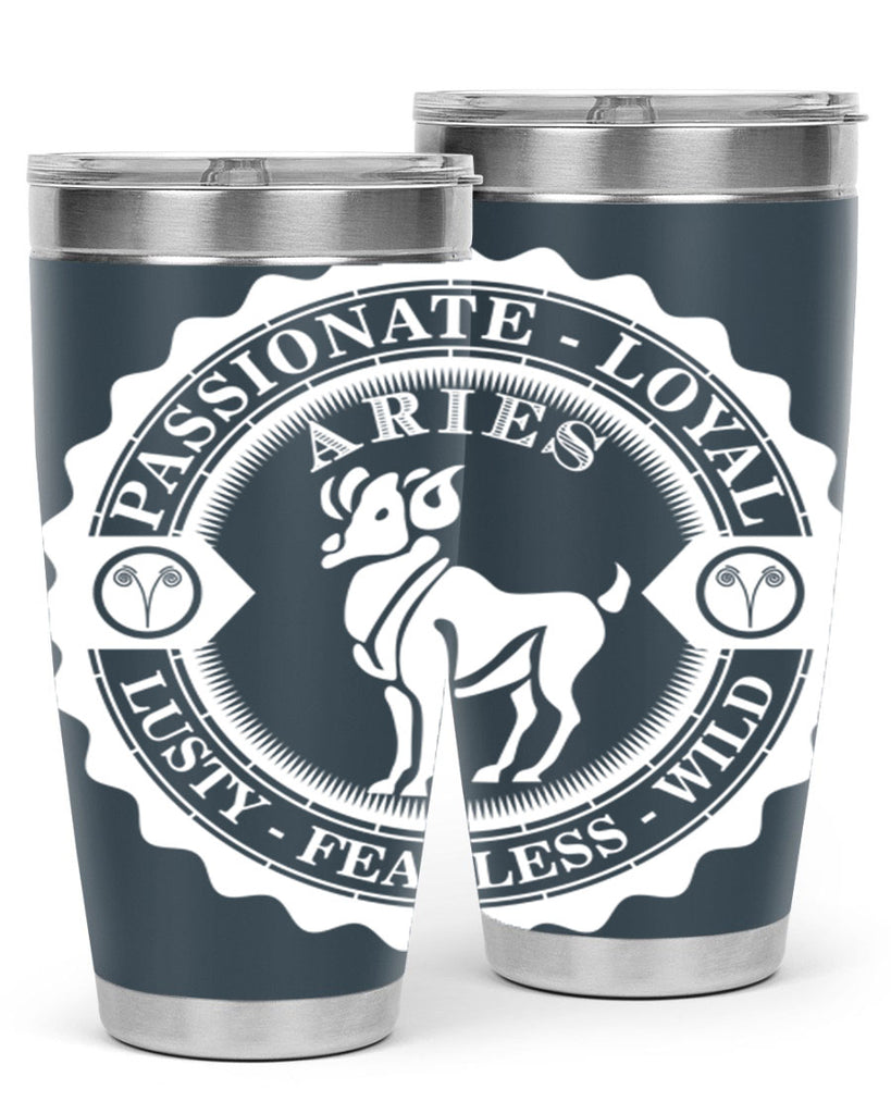 Aries 4#- zodiac- Tumbler