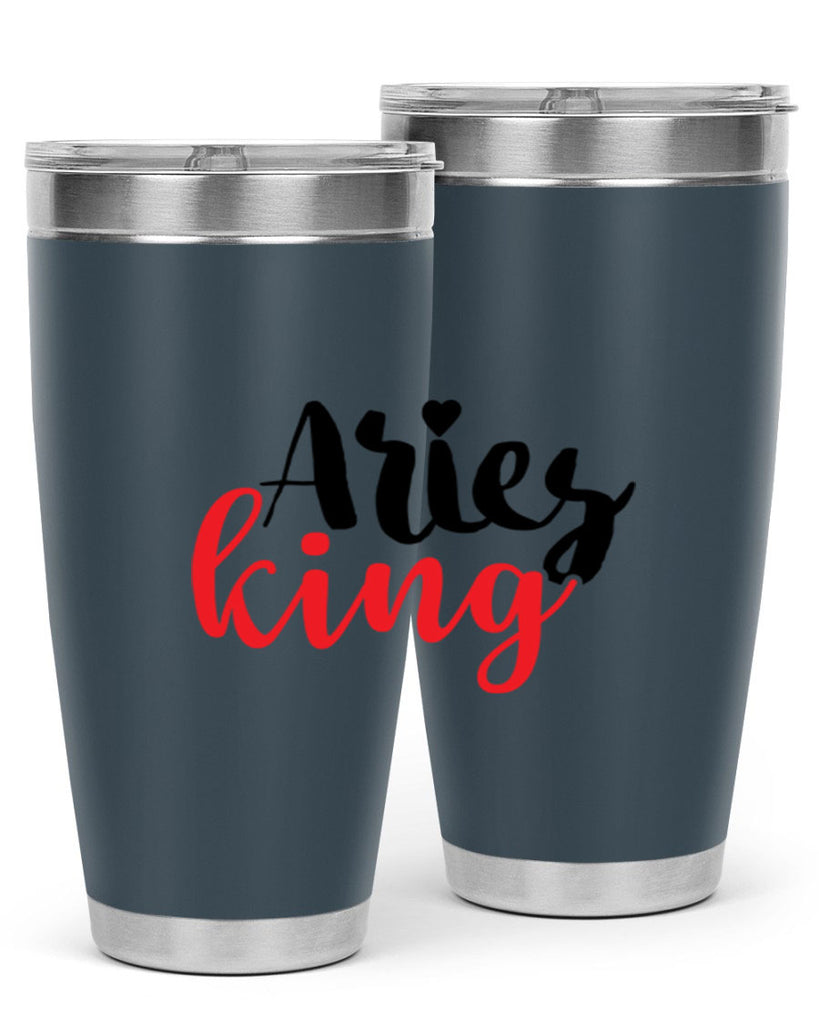 Aries king 96#- zodiac- Tumbler
