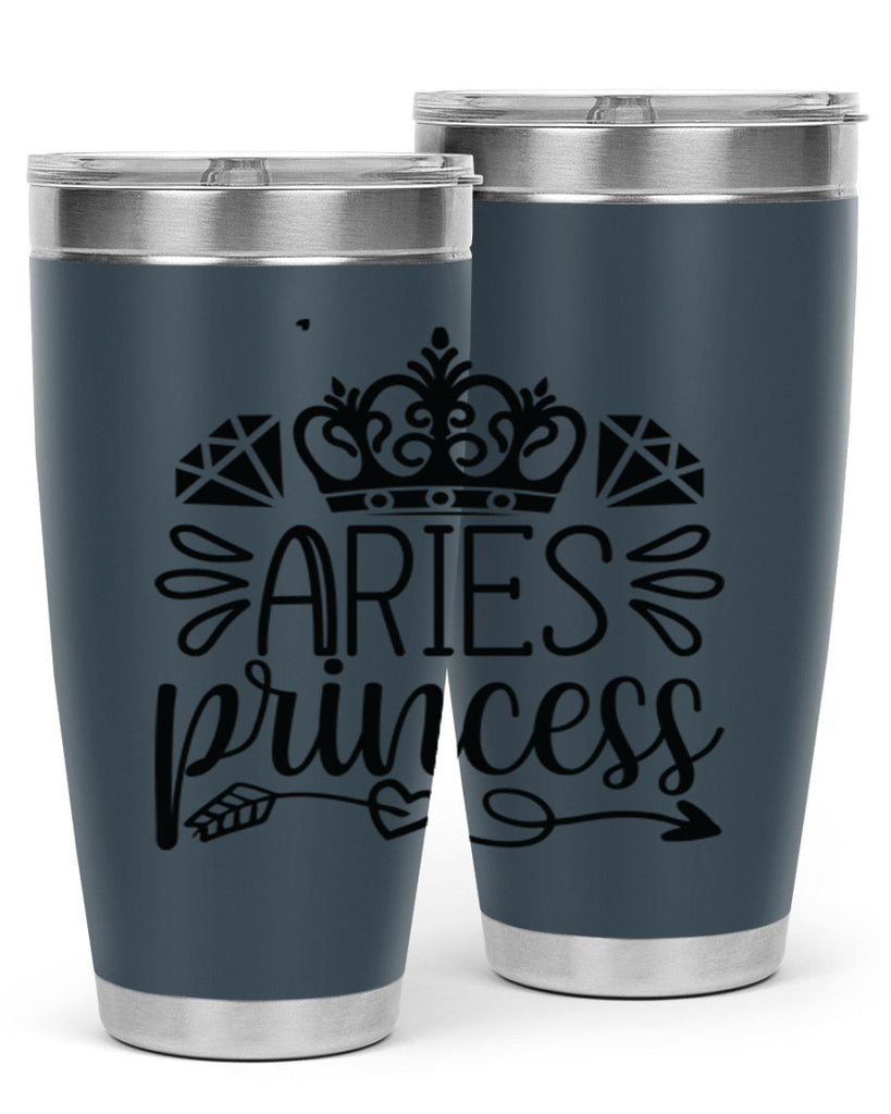 Aries princess 114#- zodiac- Tumbler