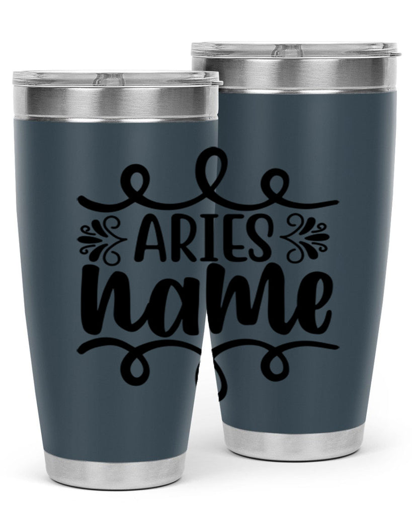 Ariesname 112#- zodiac- Tumbler