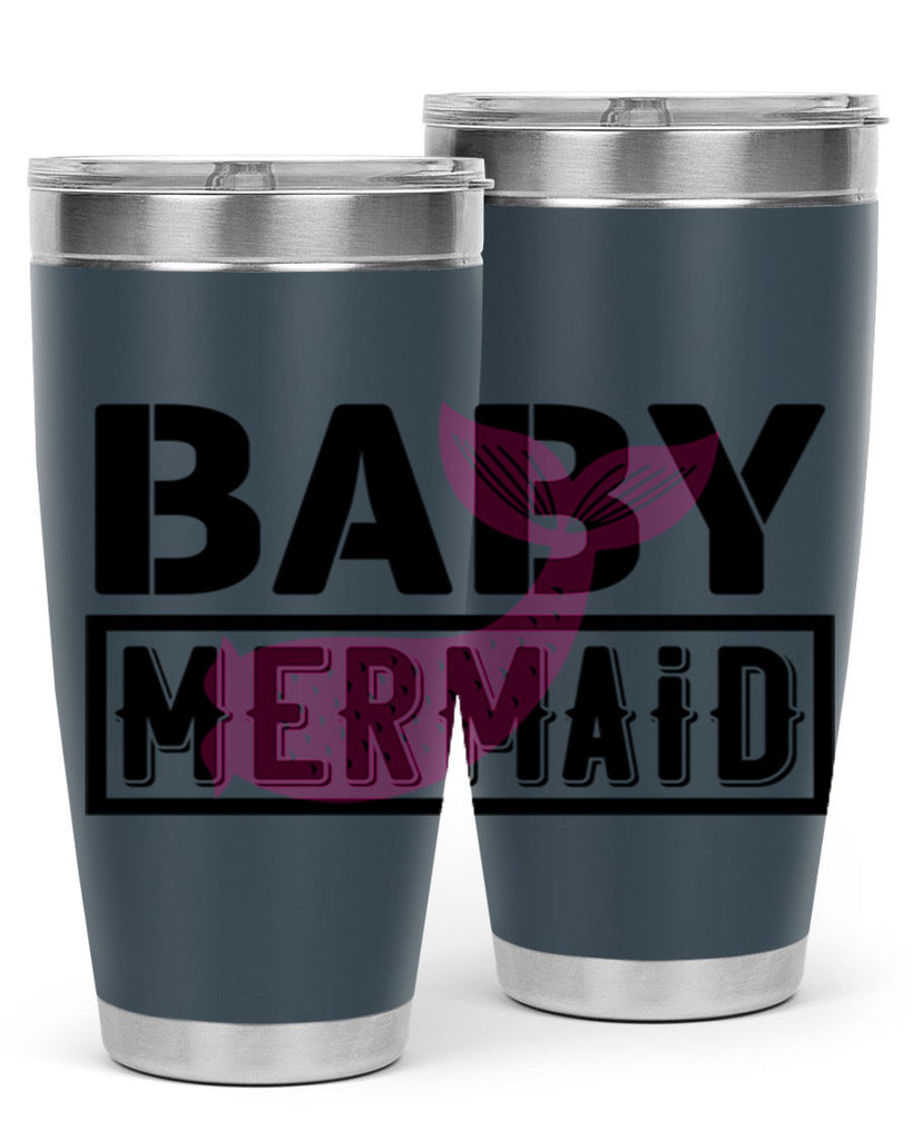 Baby mermaid 29#- mermaid- Tumbler