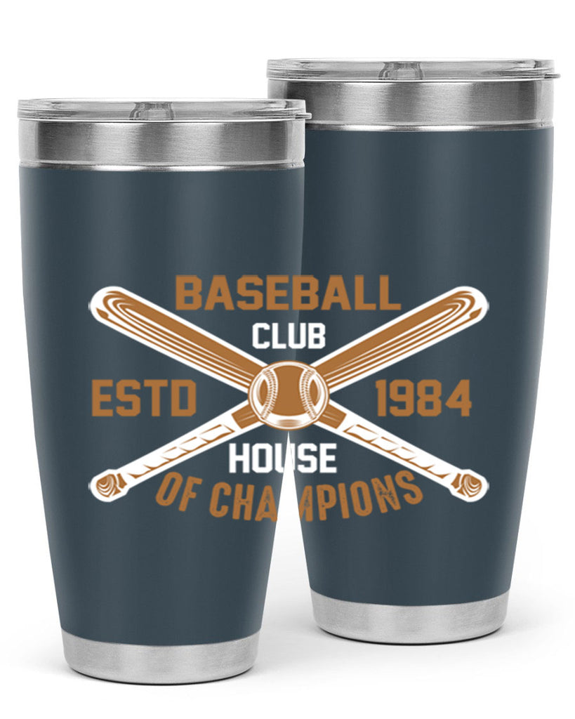 Baseball 1443#- baseball- Tumbler