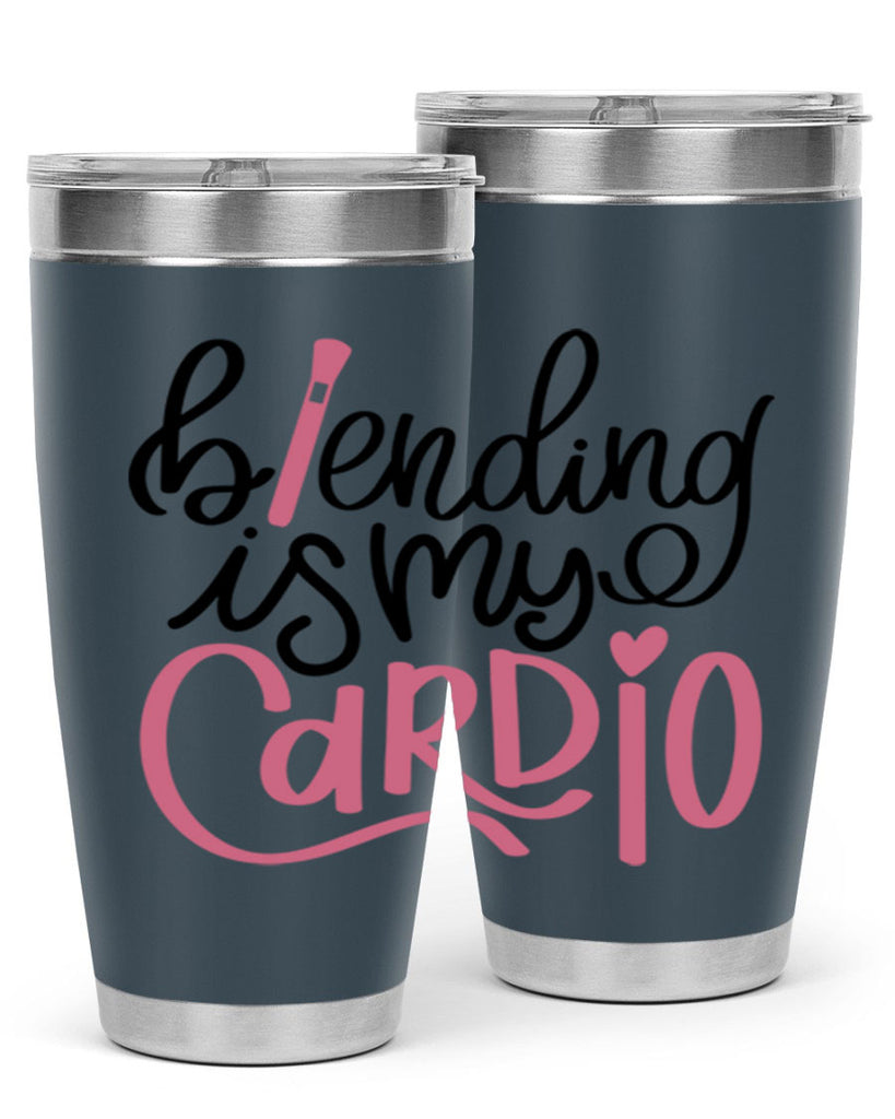 Blending is my Cardio Style 130#- make up- Tumbler