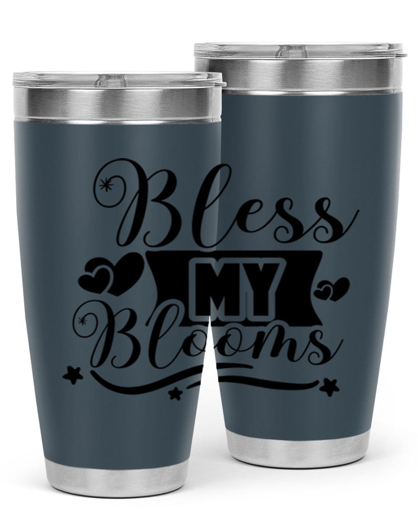 Bless My Blooms 40#- spring- Tumbler