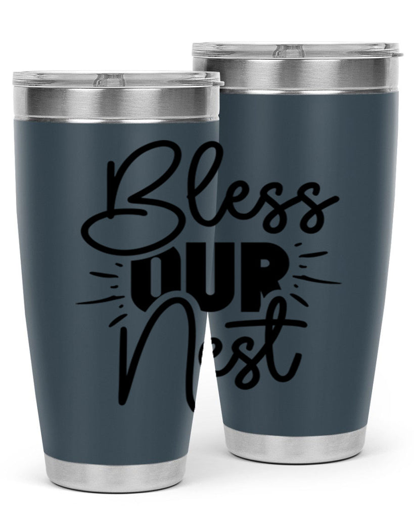 Bless Our Nest 52#- spring- Tumbler