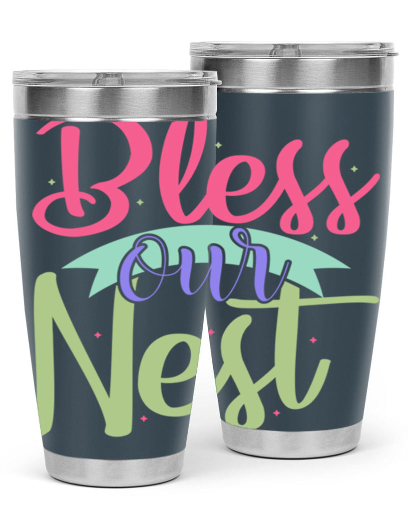 Bless our nest 49#- spring- Tumbler