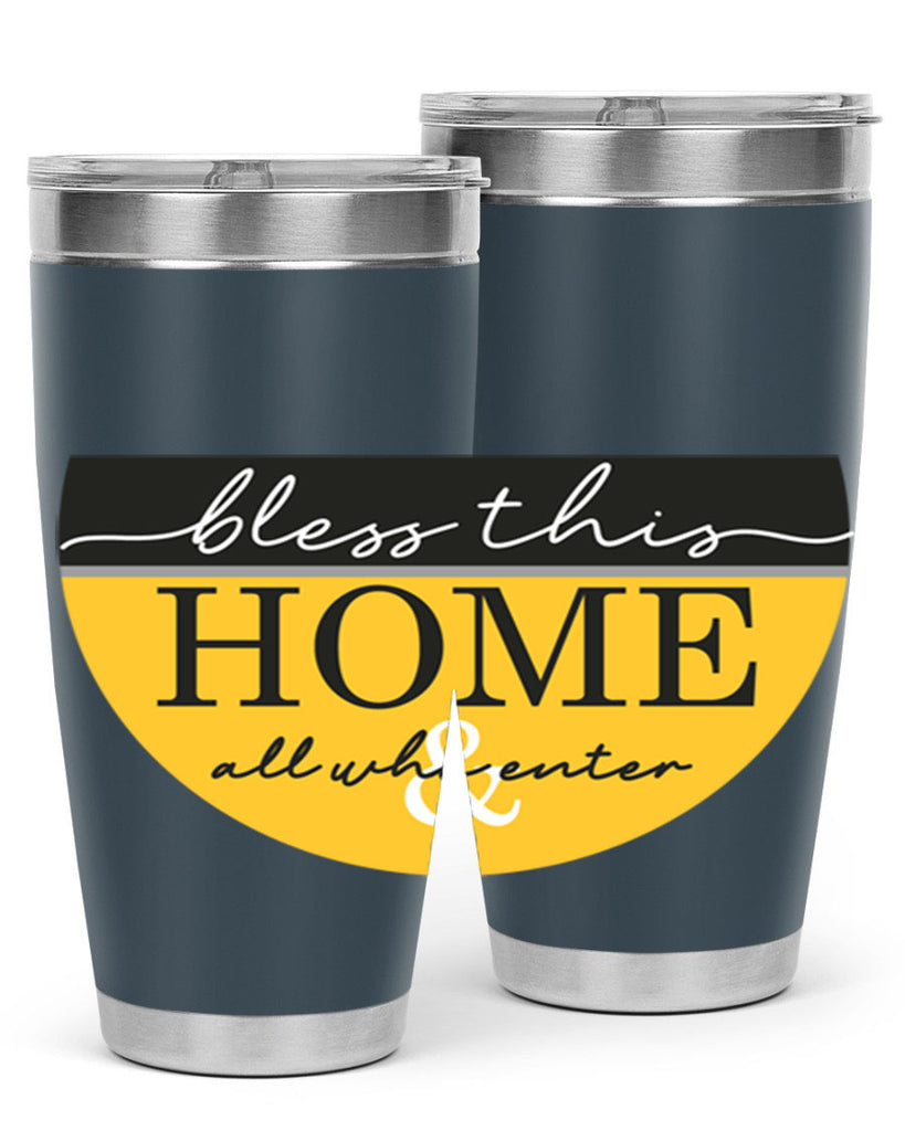 Bless this Home and all57#- spring- Tumbler