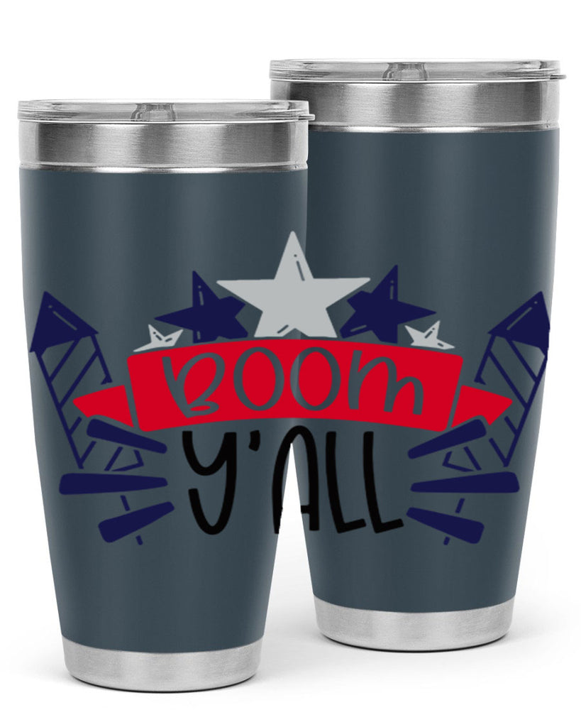 Boom Yall Style 146#- Fourt Of July- Tumbler