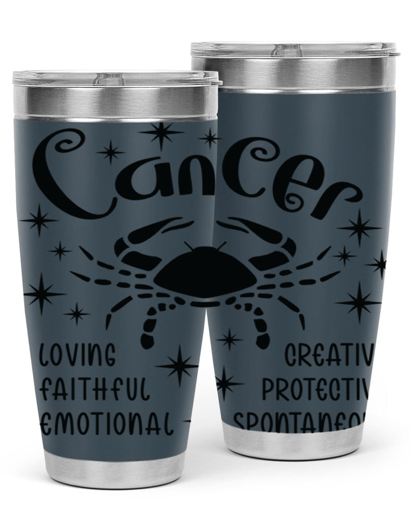 Cancer 144#- zodiac- Tumbler