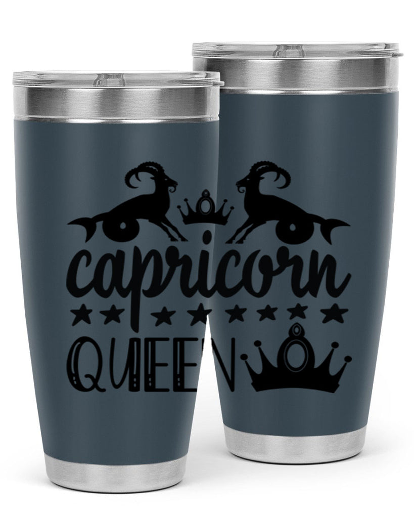 Capricorn queen 195#- zodiac- Tumbler