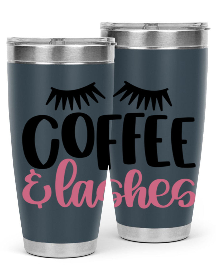 Coffee Lashes Style 110#- make up- Tumbler