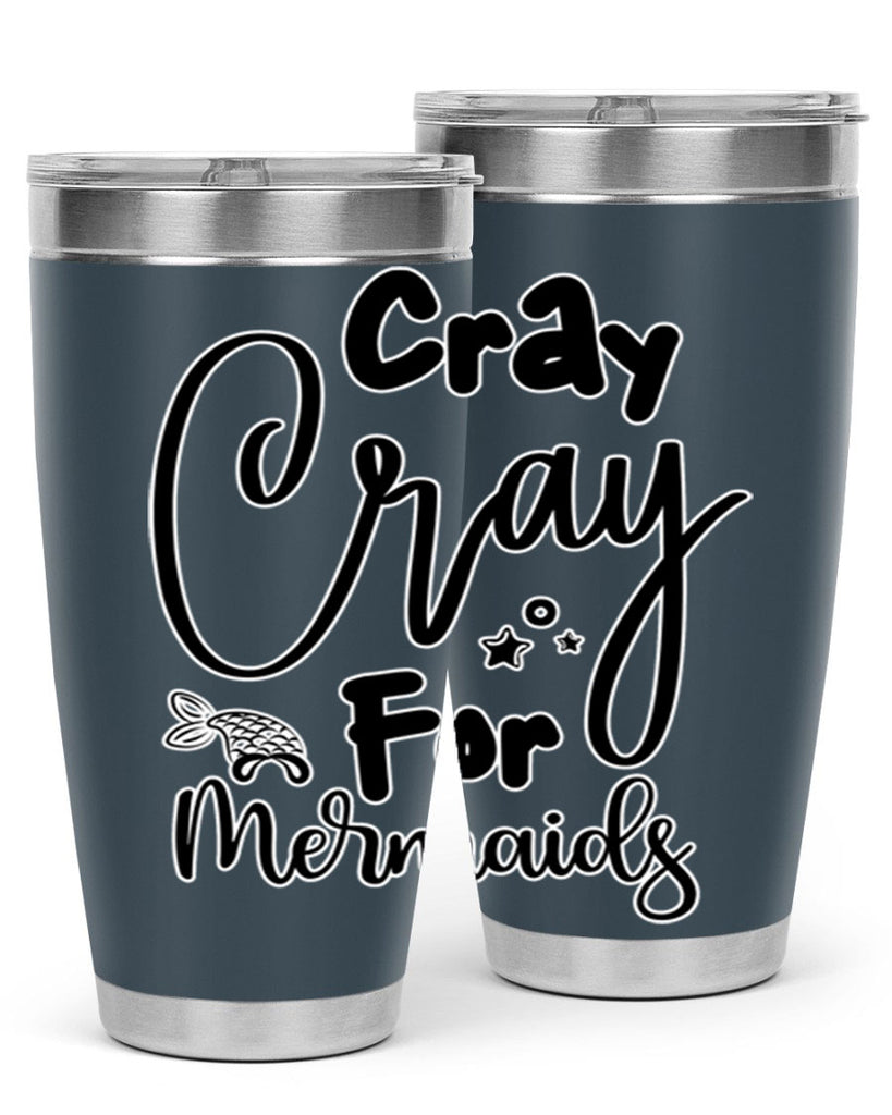 Cray Cray For Mermaids 88#- mermaid- Tumbler
