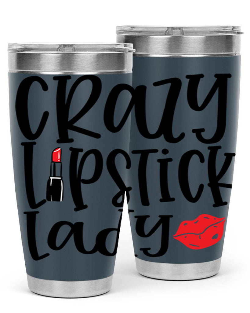 Crazy Lipstick Lady Style 240#- make up- Tumbler