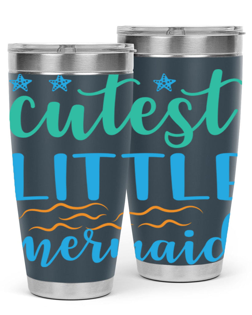 Cutest Little Mermaid Design 97#- mermaid- Tumbler