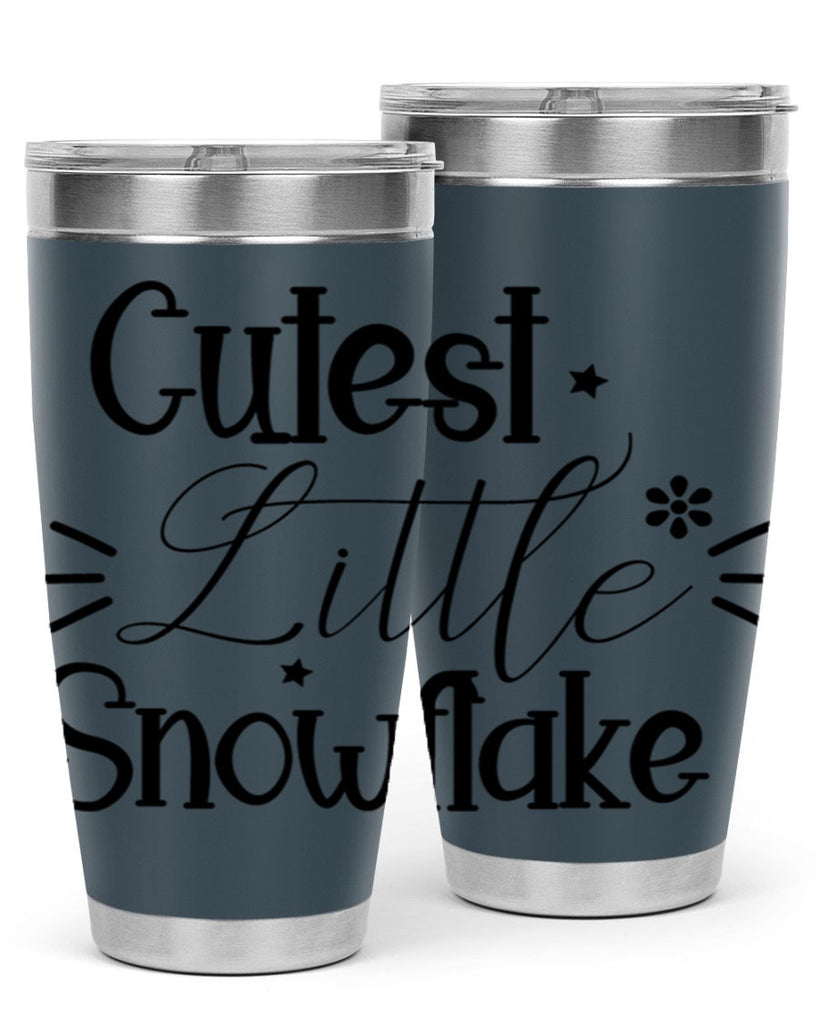 Cutest Little Snowflake90#- winter- Tumbler