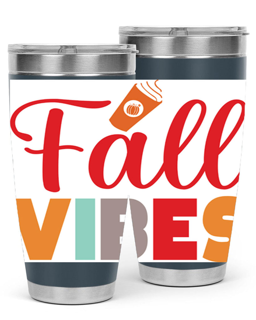 FallVibesdesign 166#- fall- Tumbler