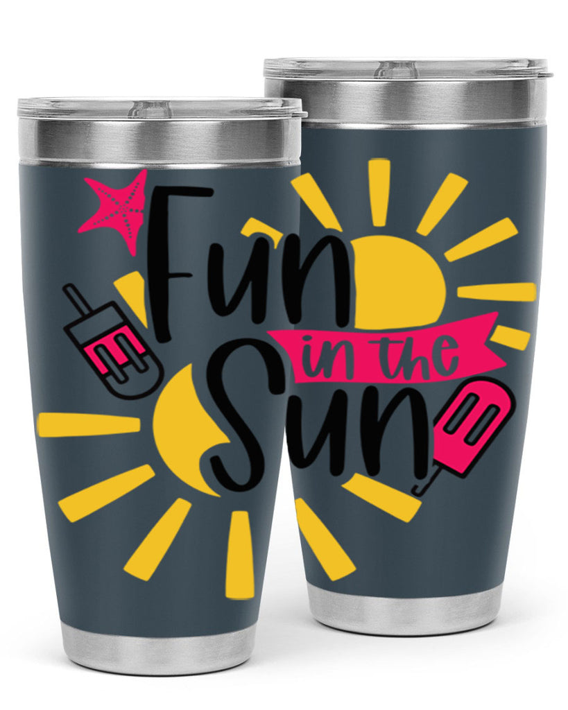Fun In The Sun Style 45#- summer- Tumbler