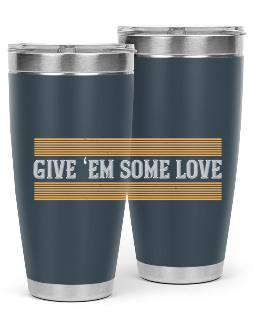 Give ‘em some love 2258#- badminton- Tumbler