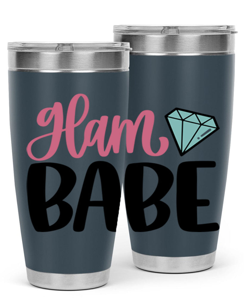 Glam Babe Style 98#- make up- Tumbler