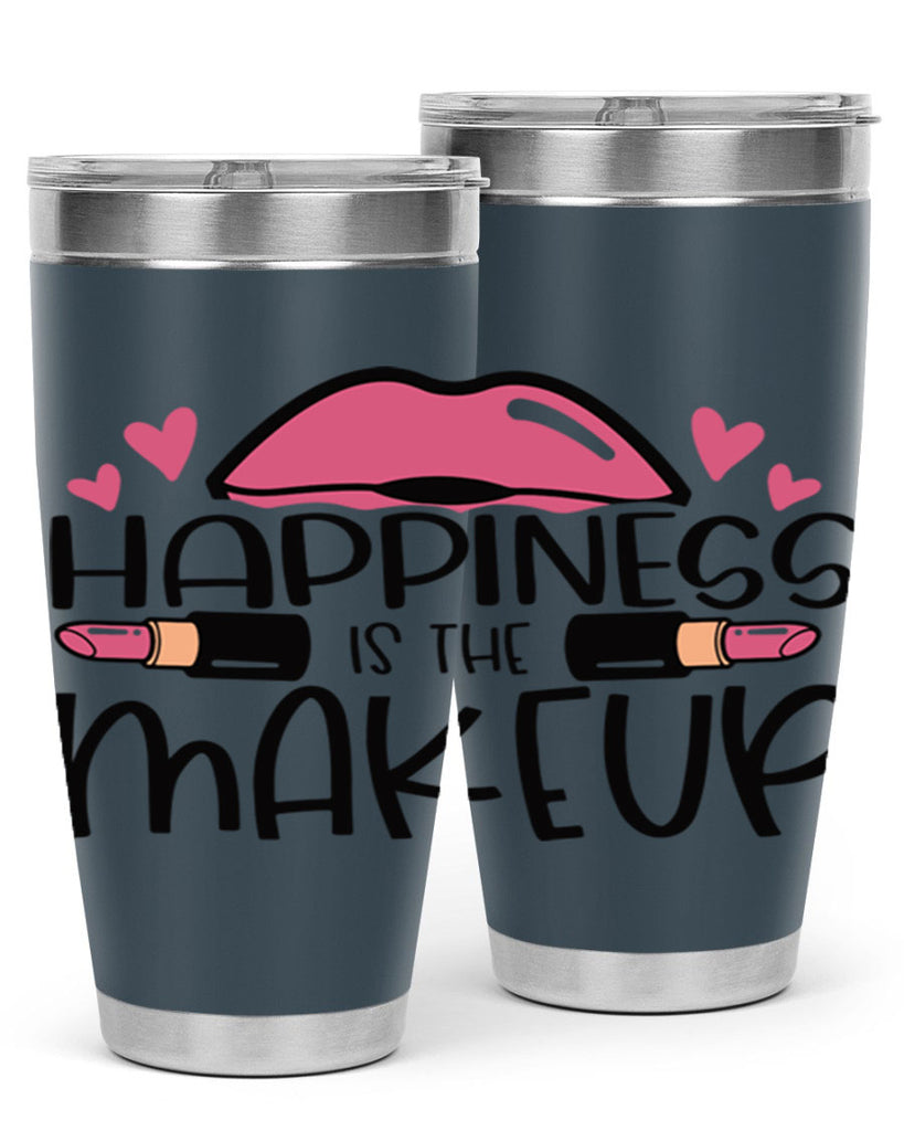 Hapiness Is The Makeup Style 95#- make up- Tumbler