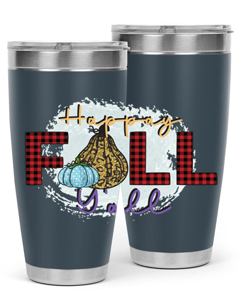 Happay Fall Y all 217#- fall- Tumbler